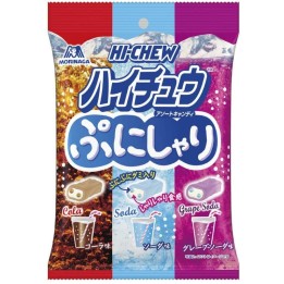 MORINAGA - HI-CHEW - Cola, Soda & Grape Soda Gummies 68g