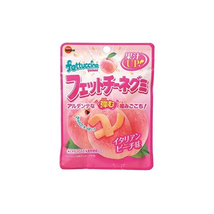 BOURBON - Fettuccine - Bonbons à la Pêche Italienne 50g