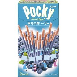 GLICO - Pocky Heartful - Blueberries