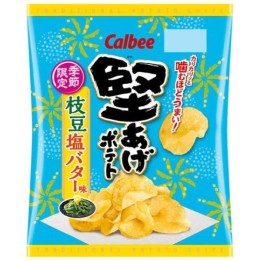 CALBEE - Chips Croustillantes Edamame au Beurre Salé 60g