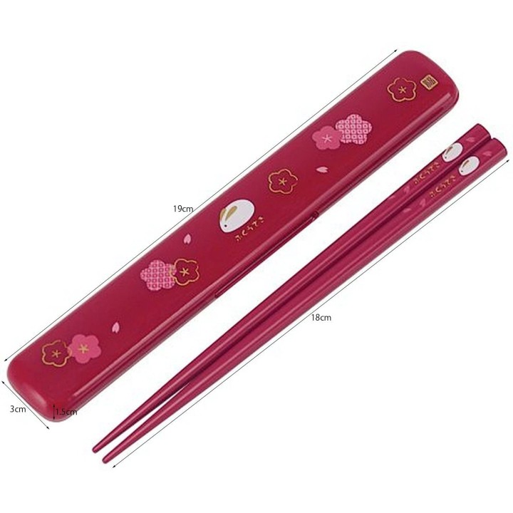 Red Bento Chopsticks | Cookingsan.com