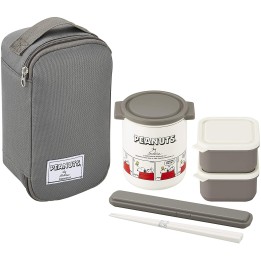OSK - SNOOPY Set à Bento - Boîtes, Baguettes & Sac SW-6