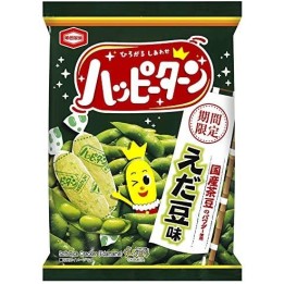 KAMEDA SEIKA - Crackers de Riz Happy Turn Goût Edamame 81g
