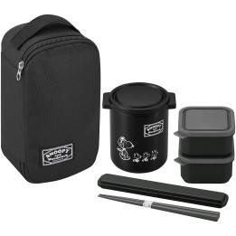 OSK - PEANUTS Bento Set - Boxes, Chopsticks & Bag SW-6