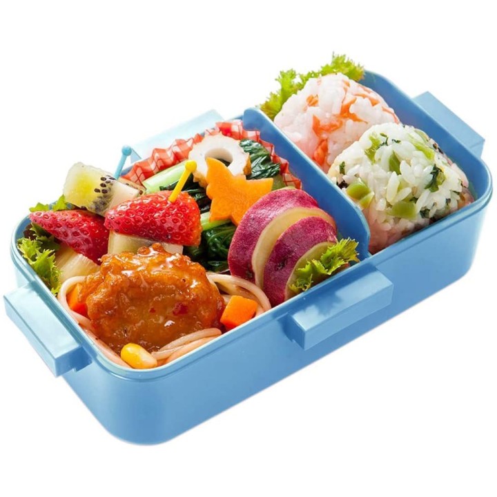 SKATER - Boîte à Bento Bleue & Jaune | Cookingsan.com