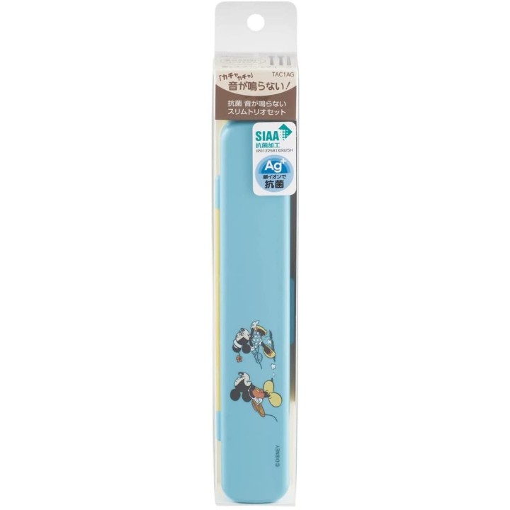 SKATER - DISNEY Topolino e Minnie - Bacchette Bento, forchetta e cucchiaio TAC1AG-A