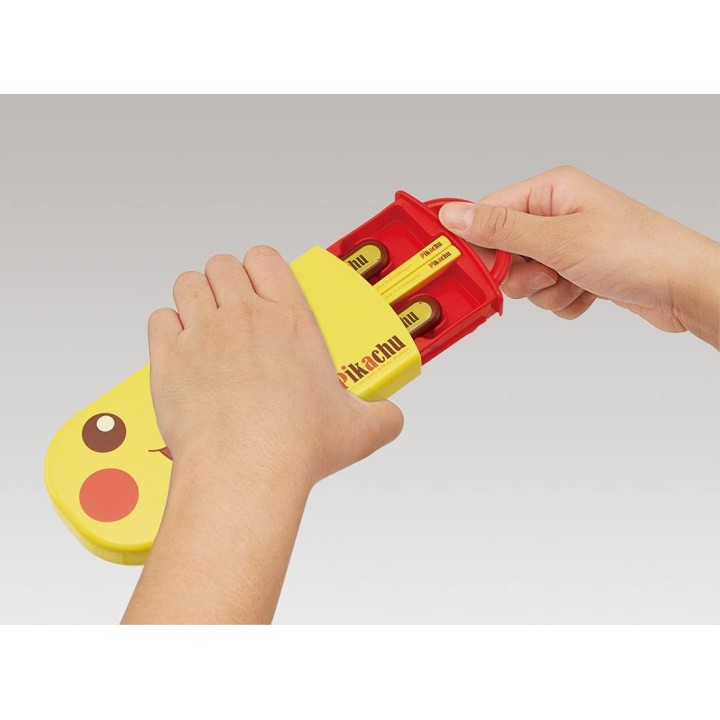POKEMON Pikachu - Bento Chopsticks, Fork and Spoon | Cookingsan.com