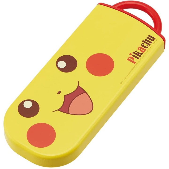 POKEMON Pikachu – Bento-Stäbchen, Gabel und Löffel | Cookingsan.com