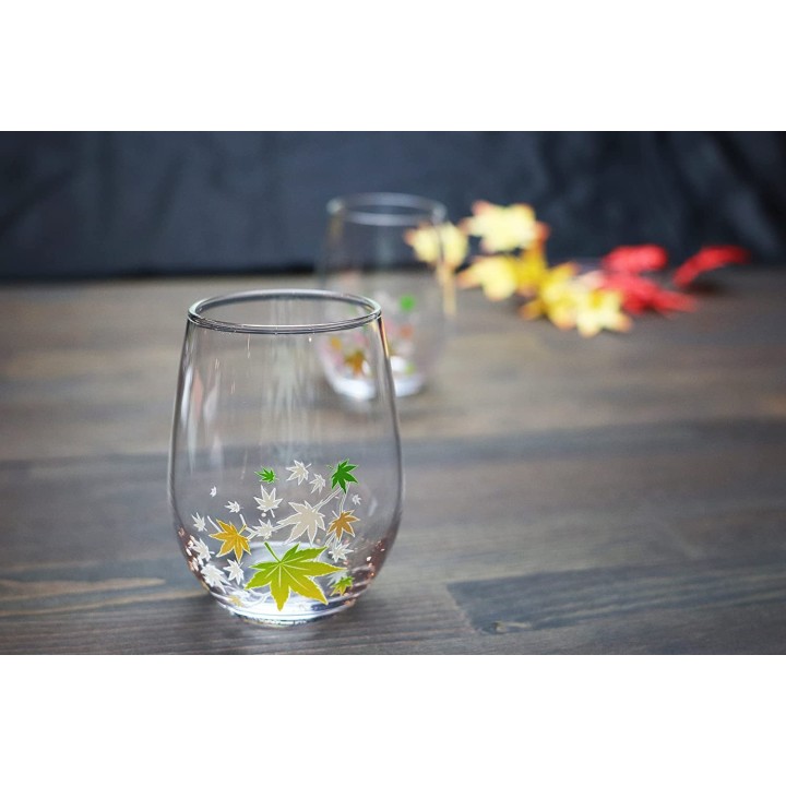 Verres Magiques - Verres Marumo Takagi - Automne Momiji - Hauteur 102 - Cooking San