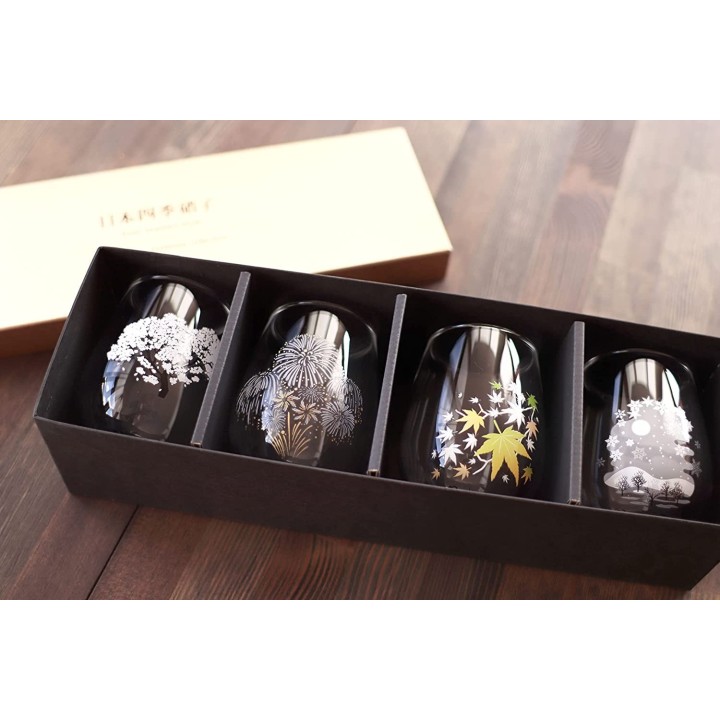 MARUMO TAKAGI - Verres Magiques - Quatre Saisons