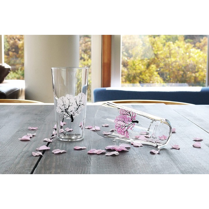 MARUMO TAKAGI - Verres Magiques - Printemps Sakura (cerisiers en fleurs)