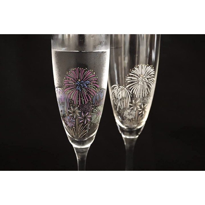MARUMO TAKAGI - Magic Champagne Flutes - Summer Hanabi (fireworks)