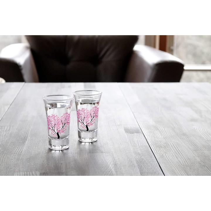 Magic Sake Glasses - Sakura Spring | Cookingsan.com