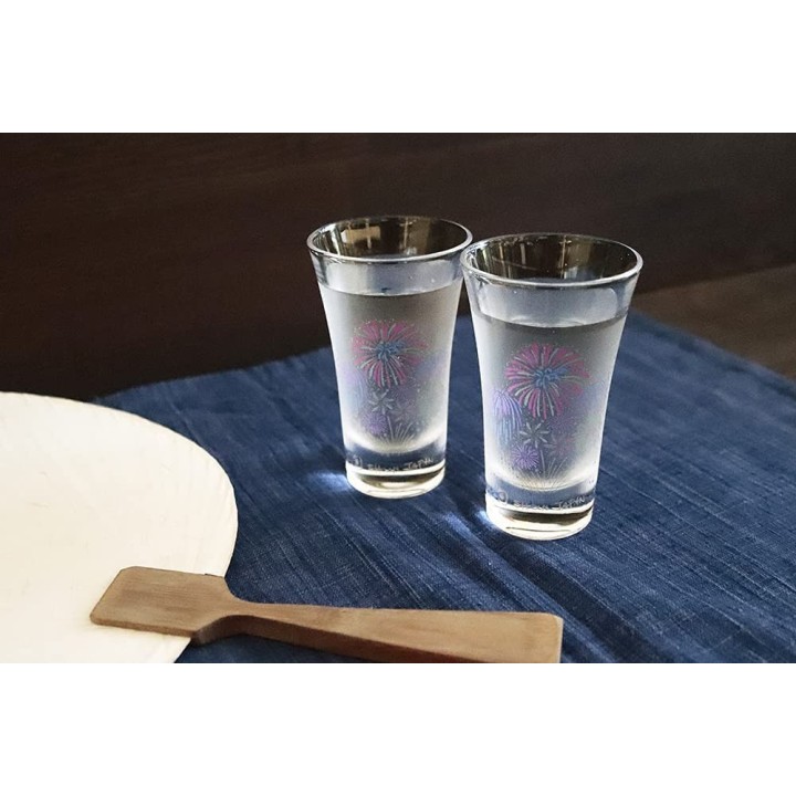 Verres Magiques à Sake - Été Hanabi | Cookingsan.com