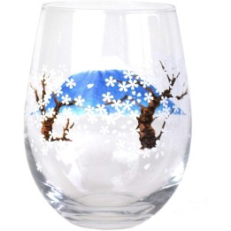 KINTOUEN - Magic Glass - Cherry Blossoms (sakura) & Mount Fuji