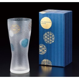 ADERIA - Verre à Bière - Motifs Japonais (Marumon) 6593