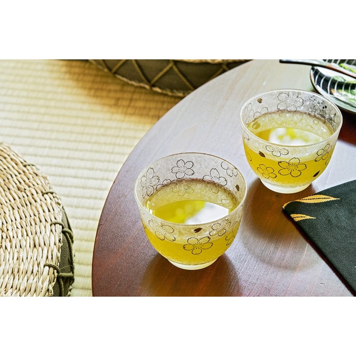 Sakura Tea Glasses | Cookingsan.com