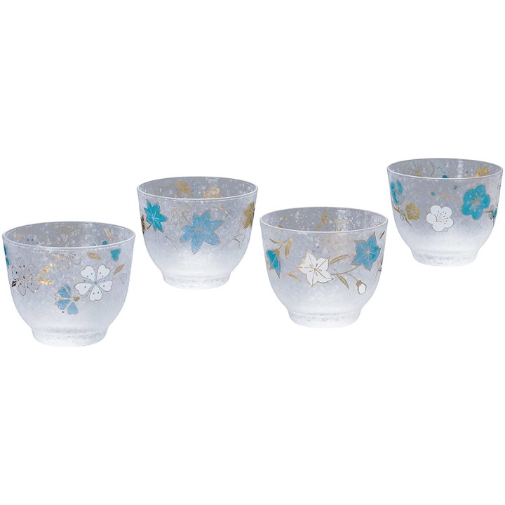 ADERIA - Verres à Thé - Les Quatre Saisons du Japon S-6249