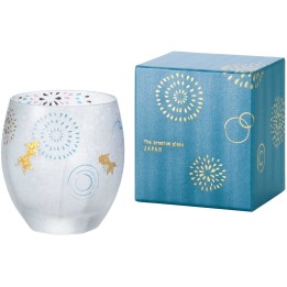 ADERIA - Glass Goldfish & Fireworks 6684