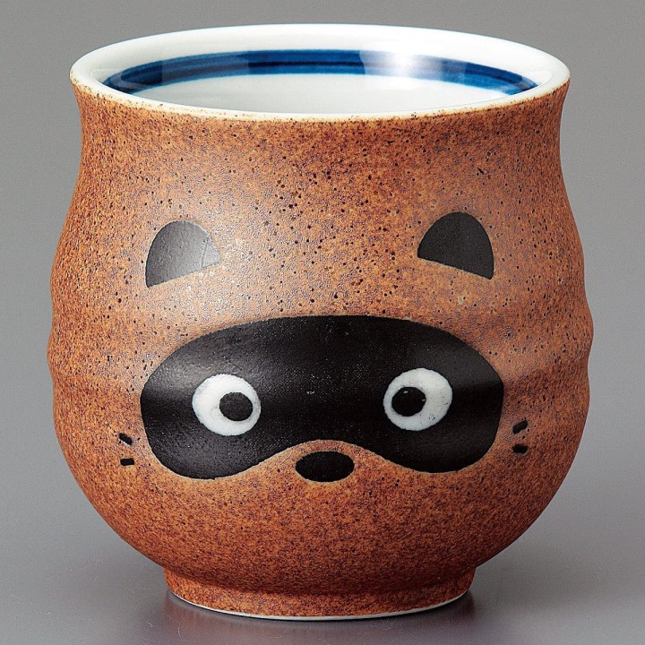 YAMASA-SAKAI - SOBOUGAMA Tea Cup - Tanuki
