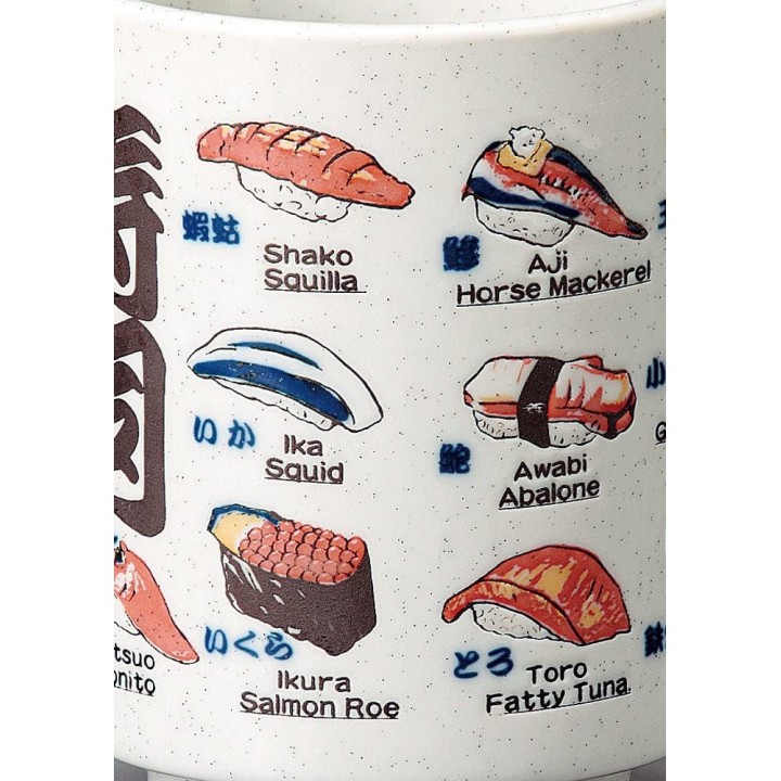 YAMASA-SAKAI - SOBOUGAMA Tea Cup - Sushi