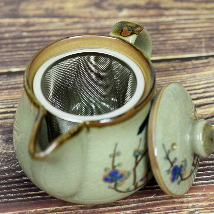Kutani-Yaki Teapot & Infuser | Cookingsan.com