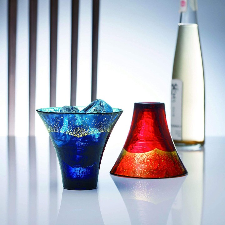 Sake glasses Mount Fuji | Cookingsan.com