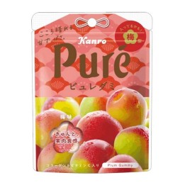 KANRO - Puré Ume (Japanese plum) Gummies 56g