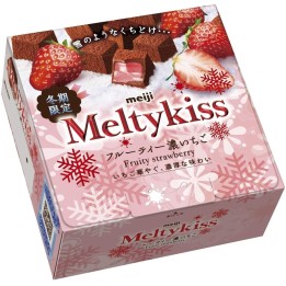 MEIJI - MELTYKISS Chocolats à la Fraise 56g