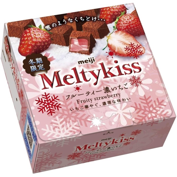 MEIJI - MELTYKISS Chocolats à la Fraise 56g