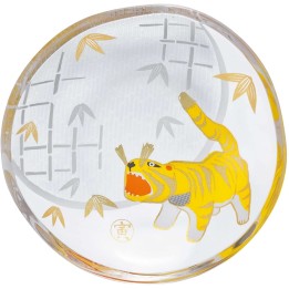 ADERIA - Petite Assiette Signes du Zodiaque - Le Tigre 6003