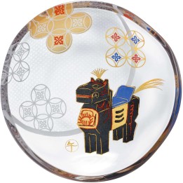 ADERIA - Small Plate Zodiac Signs - The Horse 6007