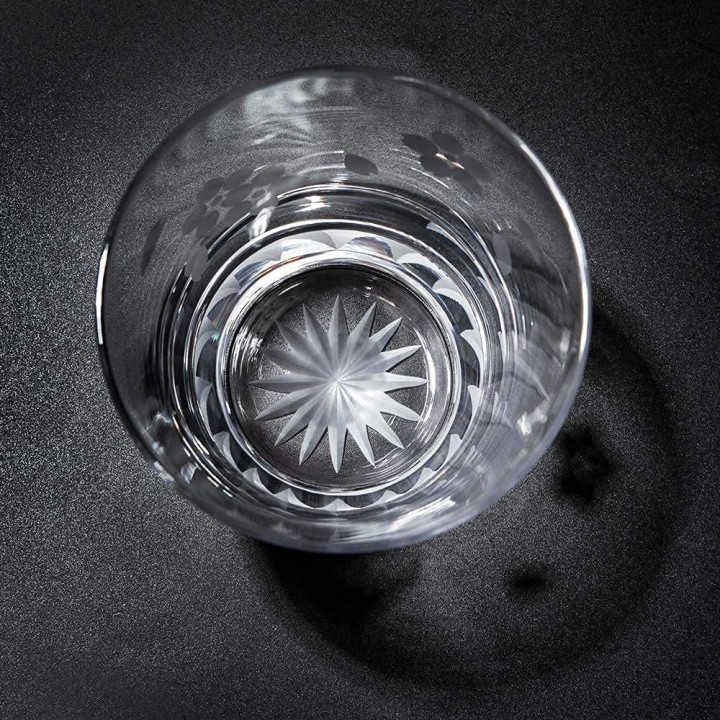 Mount Fuji glasses (Edo Kiriko) | Cookingsan.com