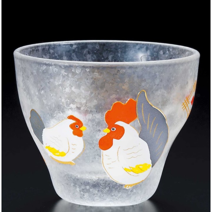 Verre à Alcool Signes du Zodiaque - Le Coq | Cookingsan.com