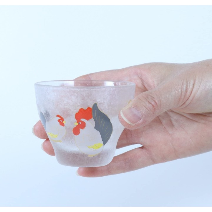 Drinking glass Zodiac Signs - The Rooster | Cookingsan.com