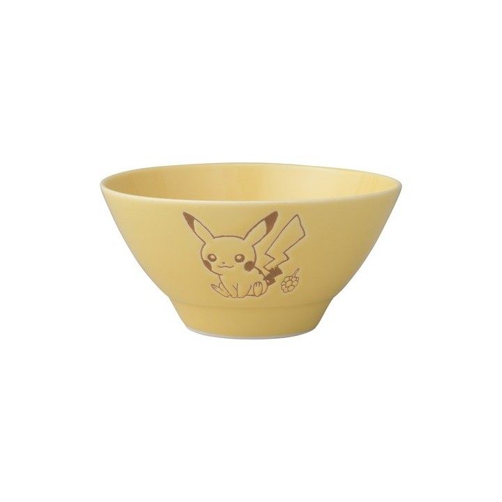 POKÉMON CENTER ORIGINAL - POKÉMON Souvenirs de Voyage - Bol à Thé Jaune