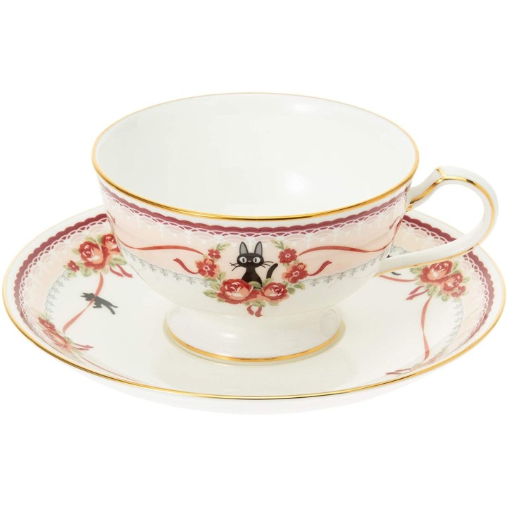 GHIBLI Kiki la Petite Sorcière - Tasse & Coupelle Roses | Cookingsan.com