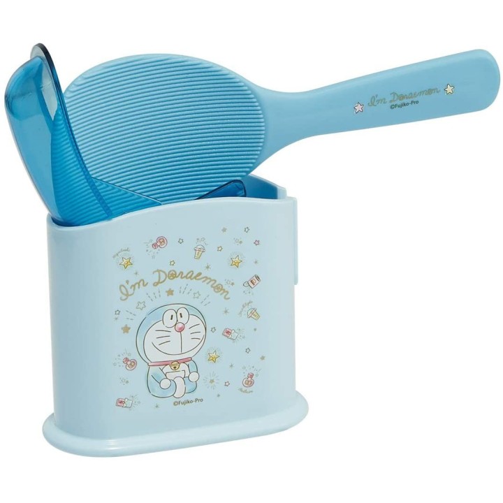 SKATER - DORAEMON Cuillère à Riz (Shamoji) & sa Boîte de Rangement SMS1-A