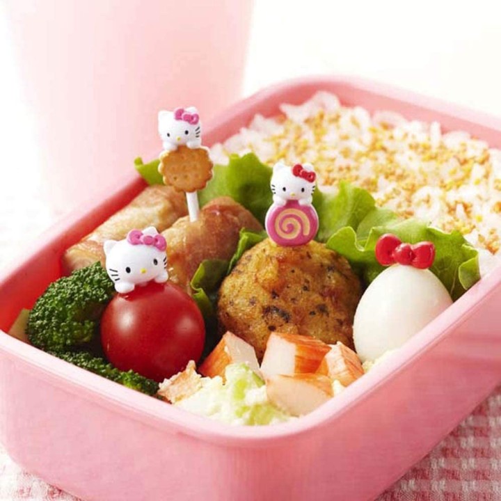 Piques Hello Kitty pour Bento | Cookingsan.com