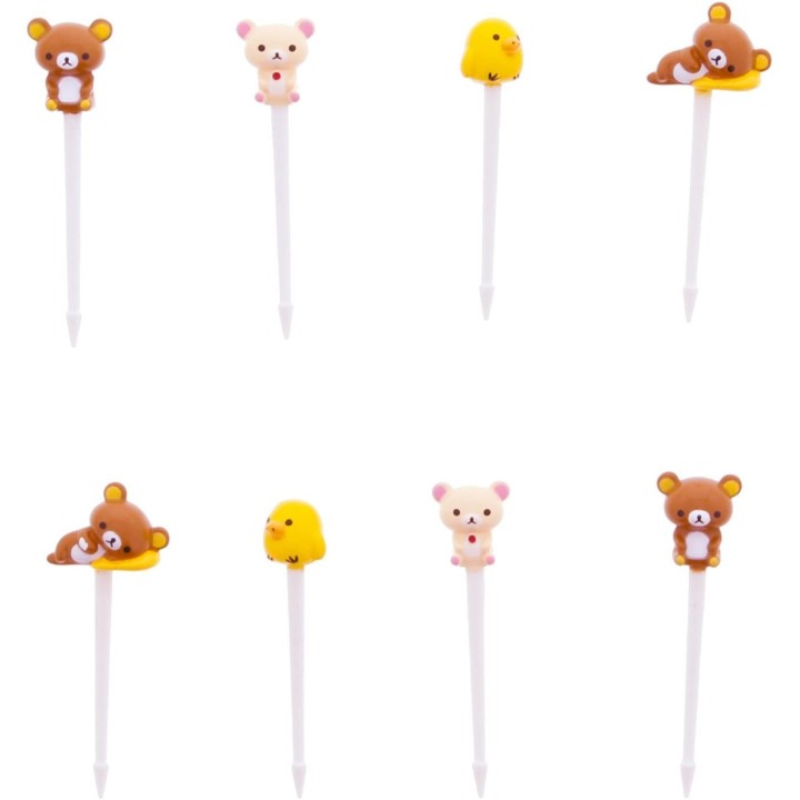TORUNE - RILAKKUMA Piques pour Bento x8