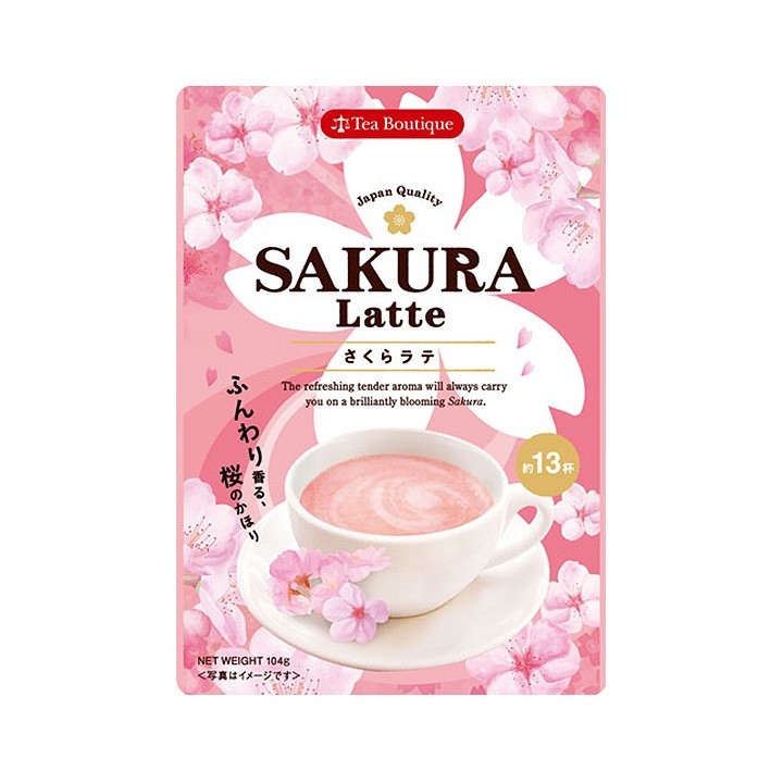TEA BOUTIQUE - Sakura Latte 104g