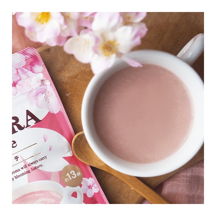 TIENDA DE TÉ - Sakura Latte | Cookingsan.com