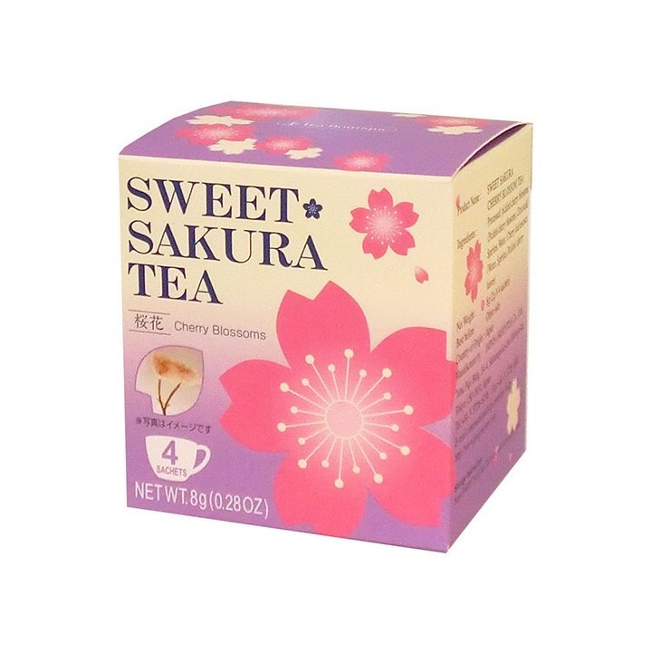 TEA BOUTIQUE - SWEET SAKURA TEA Infusion Sakura - 4 sachets