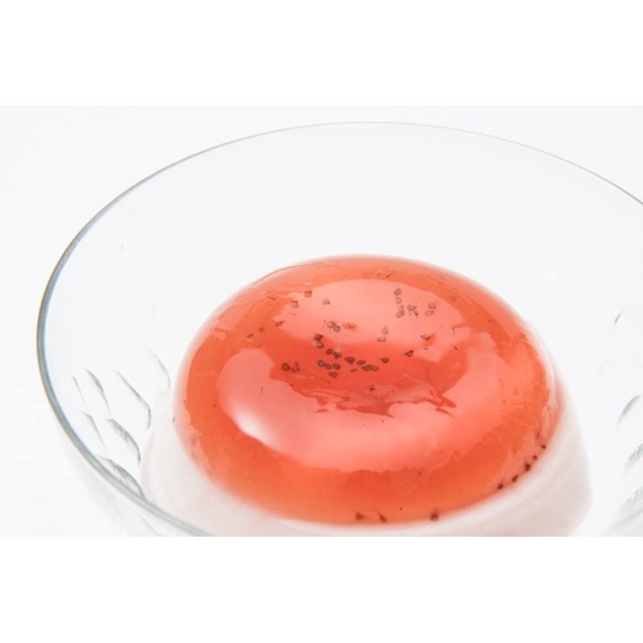 Milk Puddings & Strawberry Jelly | Cookingsan.com