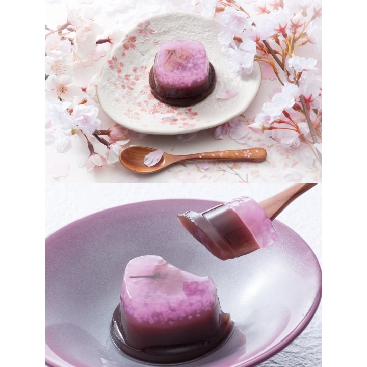 Yokan & Sakura Jellies | Cookingsan.com