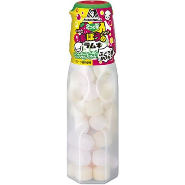 MORINAGA - RAMUNE Bonbons Fraise/Banane 27g