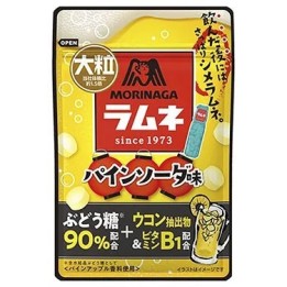 MORINAGA - RAMUNE Pineapple Soda Candies 36g