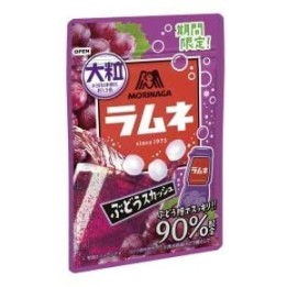 MORINAGA - RAMUNE Grape Soda Candies 38g