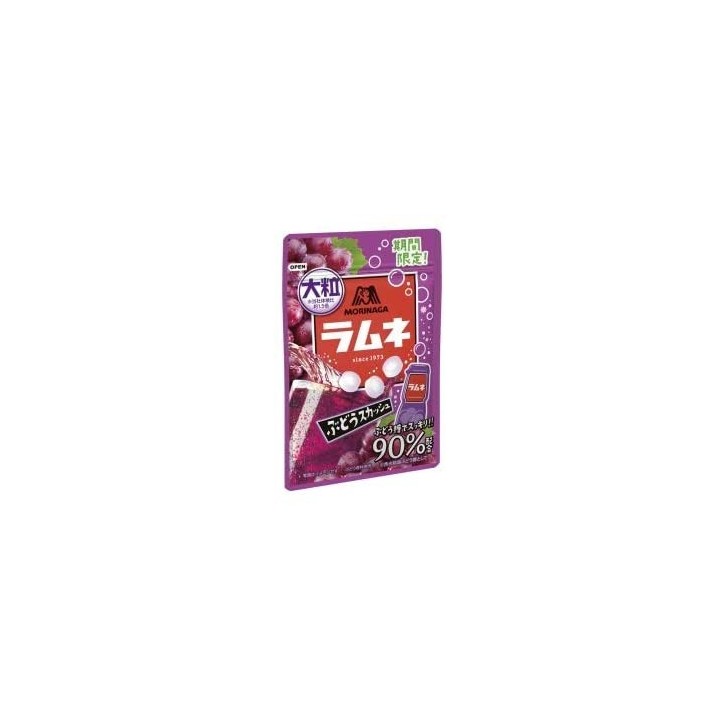 MORINAGA - RAMUNE Bonbons Soda au Raisin 38g