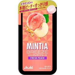 ASAHI - MINTIA Breeze - Fresh Peach Candies x30